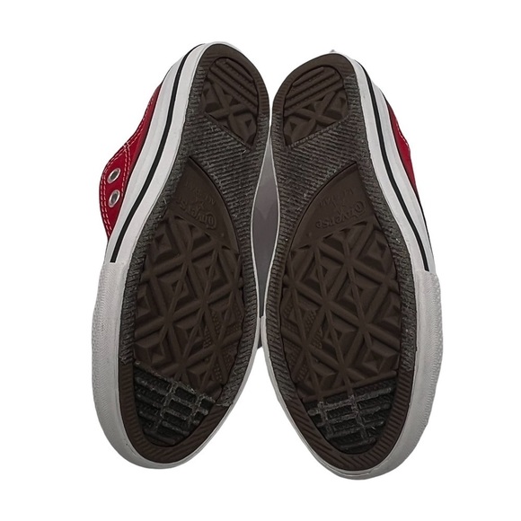 Converse All Star Double Layer Red White Blue Stars Sneakers Size 1 Kid's - Picture 8 of 8